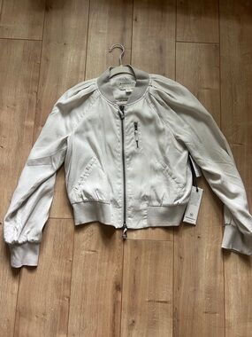 Marrakech Josiah Solid Twill Bomber Jacket